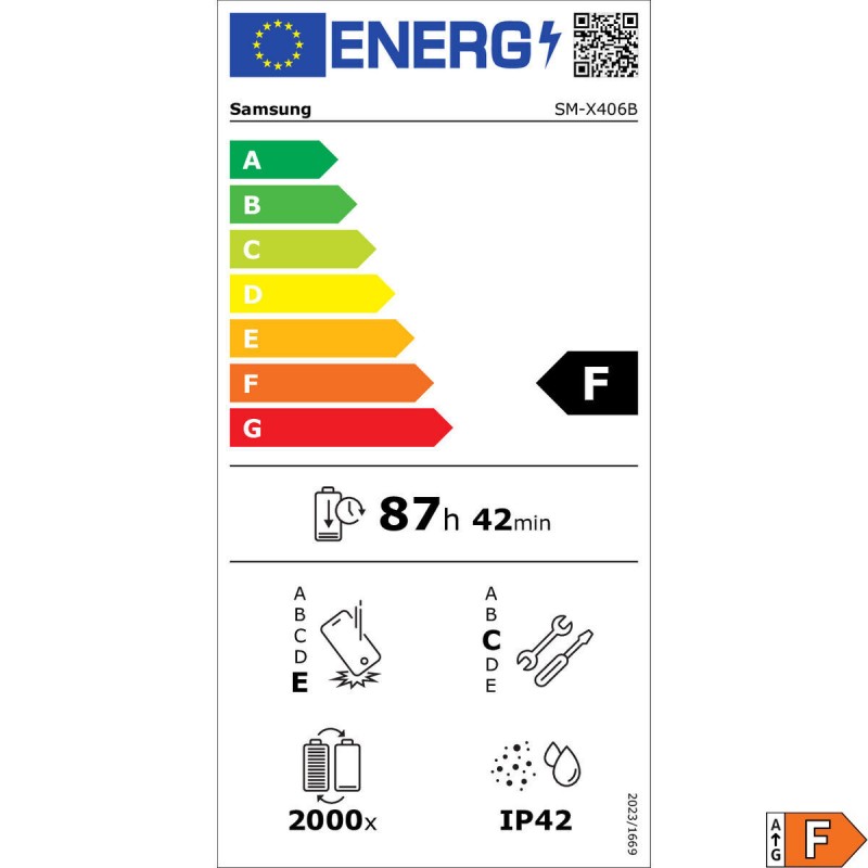Планшет Samsung SM-X406BZAREUE Octa Core 6 GB RAM 128 Гб Серый 10,9"
