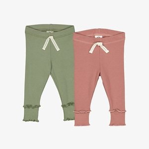 2ER PACK - Leggings - Trousers - poetry green 2ER PACK - Leggings - Trousers - poetry green