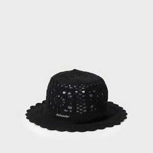 ROSIE CROCHET UNISEX - Hat - black ROSIE CROCHET UNISEX - Hat - black