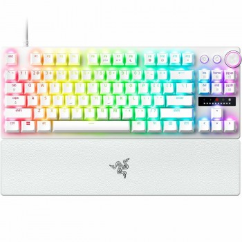 Клавиатура Razer Huntsman V3 Pro Белый Испанская Qwerty