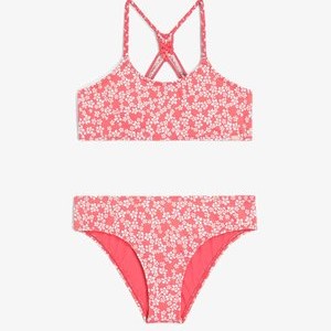 TROPICS  SET - Bikini - pink milliflower