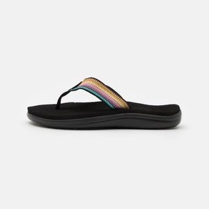 VOYA FLIP - Mules - antiguous black/multicolor VOYA FLIP - Mules - antiguous black/multicolor