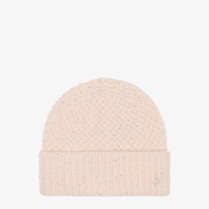 MIT PAILLETTEN - Beanie - perlmuttrosa MIT PAILLETTEN - Beanie - perlmuttrosa