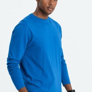 Long sleeved top - deep blue