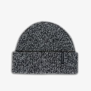 WATCH UNISEX - Beanie - mottled black WATCH UNISEX - Beanie - mottled black