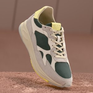 ZUMA UNISEX - Trainers - quiet grey/forest/yellow ZUMA UNISEX - Trainers - quiet grey/forest/yellow