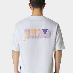 Print T-shirt - optic white