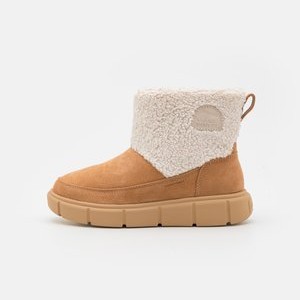 EXPLORER III SLIP-ON COZY WP - Platform ankle boots - sand EXPLORER III SLIP-ON COZY WP - Platform ankle boots - sand