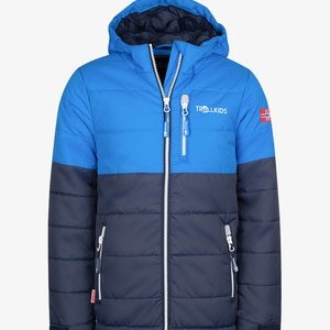 Winter jacket - navy medium blue white Winter jacket - navy medium blue white