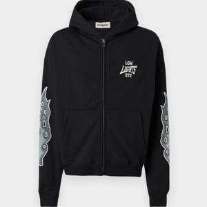NITROMETHANE ZIP HOODIE UNISEX - Zip-up sweatshirt - black NITROMETHANE ZIP HOODIE UNISEX - Zip-up sweatshirt - black