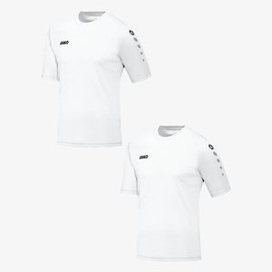 2 PACK KURZARM RUNDHALS  - Print T-shirt - weiß