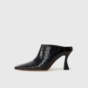 MANUELA - Heeled mules - black MANUELA - Heeled mules - black