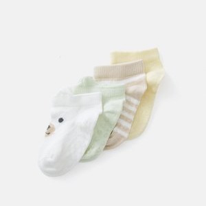 ANKLE UNISEX 4 PACK - Socks - light dusty yellow