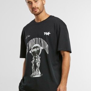 YOUR WORLD  - Print T-shirt - black YOUR WORLD  - Print T-shirt - black