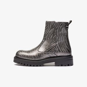 WONKI 10.0 - Cowboy/biker ankle boot - silver WONKI 10.0 - Cowboy/biker ankle boot - silver