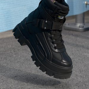 ASPHA - Lace-up ankle boots - black ASPHA - Lace-up ankle boots - black