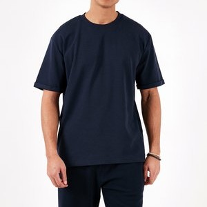 Basic T-shirt - dark blue Basic T-shirt - dark blue