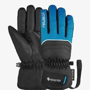TEDDY GORE-TEX - Gloves - black/brilliant blue TEDDY GORE-TEX - Gloves - black/brilliant blue
