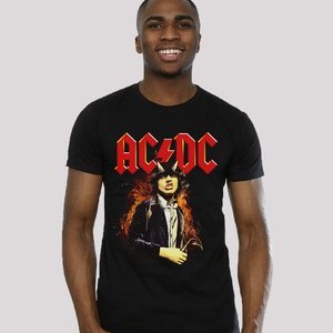 ACDC ANGUS HIGHWAY TO HELL PREMIUM ROCK METAL MUSIK BAND FAN M - Print T-shirt - black ACDC ANGUS HIGHWAY TO HELL PREMIUM ROCK METAL MUSIK BAND FAN M - Print T-shirt - black