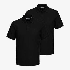 2ER PACK - Polo shirt - schwarz 2ER PACK - Polo shirt - schwarz