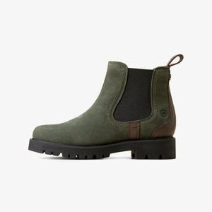 WEXFORD LUG WATERPROOF CHELSEA - Platform ankle boots - forest night WEXFORD LUG WATERPROOF CHELSEA - Platform ankle boots - forest night