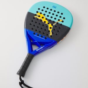 NOVA PRO HYB UNISEX - Padel racket - safe lake/black/vivid blue/heat fire NOVA PRO HYB UNISEX - Padel racket - safe lake/black/vivid blue/heat fire