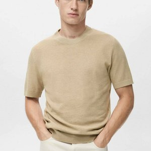 Basic T-shirt - beige Basic T-shirt - beige