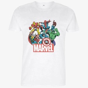AVENGERS CLASSIC HEROES OF TODAY UNISEX - Print T-shirt - white AVENGERS CLASSIC HEROES OF TODAY UNISEX - Print T-shirt - white