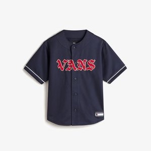 YE OLDE VANS BASEBALL JERSEY - Shirt - parisian night YE OLDE VANS BASEBALL JERSEY - Shirt - parisian night