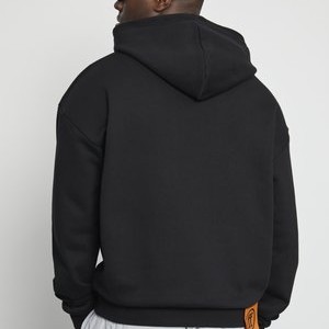 SAMURAI ULTRA HEAVY BOX HOODY - Hoodie - black SAMURAI ULTRA HEAVY BOX HOODY - Hoodie - black