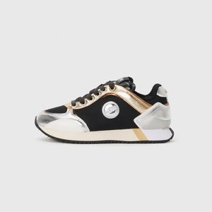TRAVIS - Trainers - black/silver-coloured/white TRAVIS - Trainers - black/silver-coloured/white
