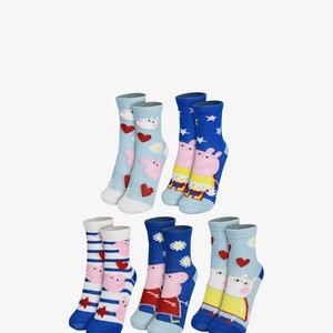 5ER PACK PEPPA WUTZ - Socks - pink 5ER PACK PEPPA WUTZ - Socks - pink