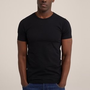 4 PACK - Basic T-shirt - black