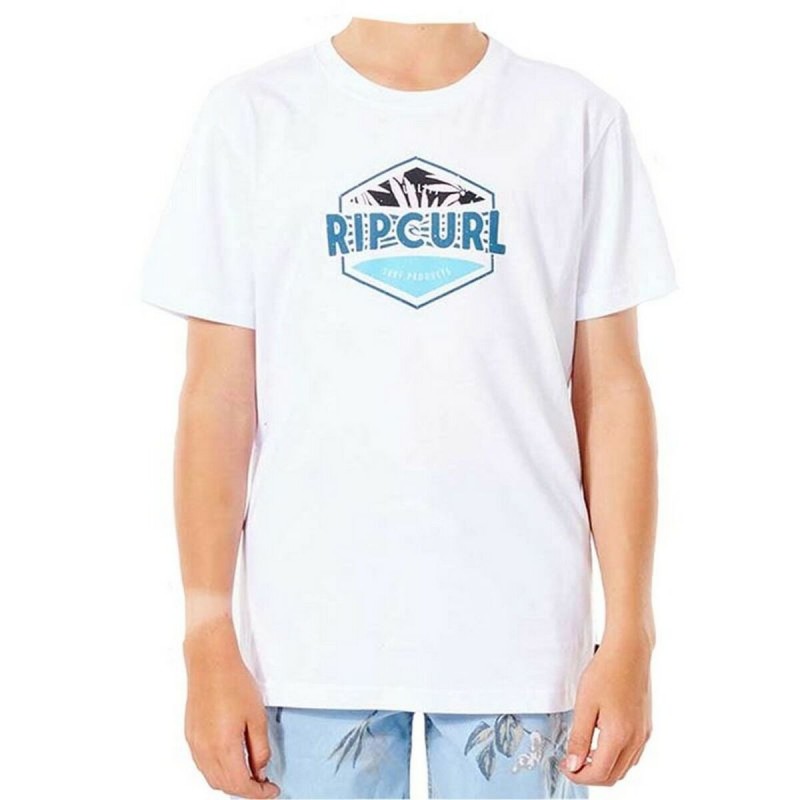 Детский Футболка с коротким рукавом Rip Curl Filler Tee B Белый