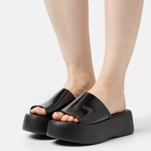 BECKY - Heeled mules - black BECKY - Heeled mules - black