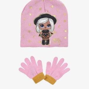 WINTERSET MÜTZE HANDSCHUHE - Gloves - pink WINTERSET MÜTZE HANDSCHUHE - Gloves - pink