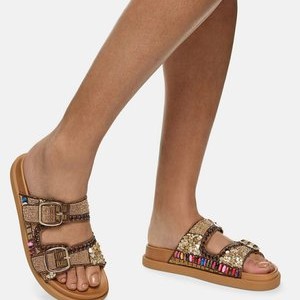 BOHOCHIC - Mules - open brown BOHOCHIC - Mules - open brown