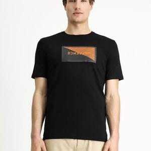 CREW NECK - Print T-shirt - black