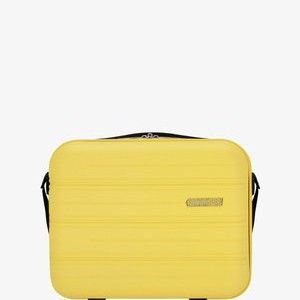 HIGH TURN 35 CM - Wash bag - matt yellow HIGH TURN 35 CM - Wash bag - matt yellow
