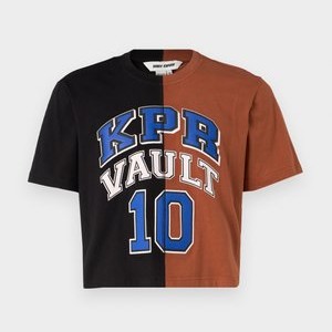 SPLIT CROPPED TEE UNISEX - Print T-shirt - multi SPLIT CROPPED TEE UNISEX - Print T-shirt - multi