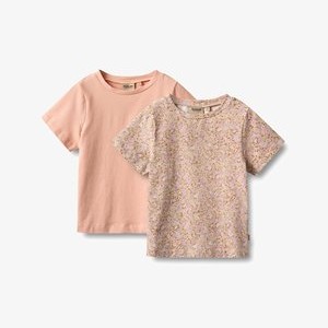 2 PACK - Print T-shirt - lilac flower meadow 2 PACK - Print T-shirt - lilac flower meadow