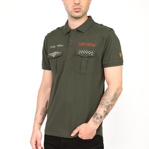 Polo shirt - olive