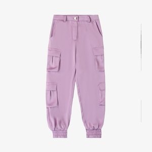 Cargo trousers - lilac Cargo trousers - lilac