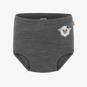 Baby Merino Windelhose Überhose Unterwäsche Trainingshosen 
 - Briefs - anthrazit