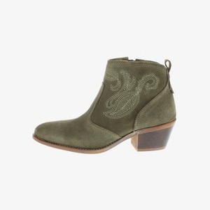 MAYBELLE - Cowboy/biker ankle boot - stone MAYBELLE - Cowboy/biker ankle boot - stone
