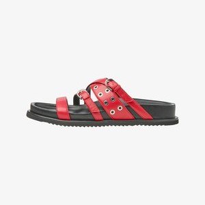 Mules - red Mules - red