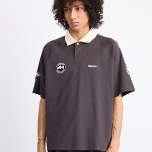 OVERSIZED - Polo shirt - black OVERSIZED - Polo shirt - black
