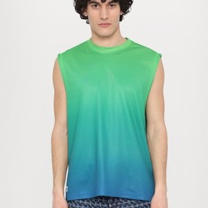 ENGINEERED TANK - Top - green/blue ENGINEERED TANK - Top - green/blue