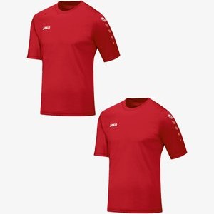 2ER-PACK KURZARM RUNDHALS - Print T-shirt - rot 2ER-PACK KURZARM RUNDHALS - Print T-shirt - rot