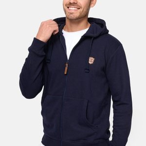 Zip-up sweatshirt - navy
